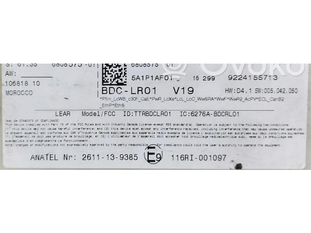 Блок комфорта 6808575 Mini One - Cooper F56 F55