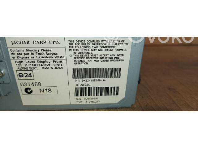 Дисплей A12214523, 9X2310E889AA Jaguar XF