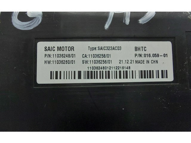 Модуль блока управления кондиционером 11036248   MG HS