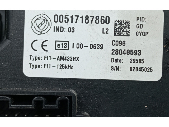 Модуль управления BSM 00517187860, 00517187860 Fiat Grande Punto