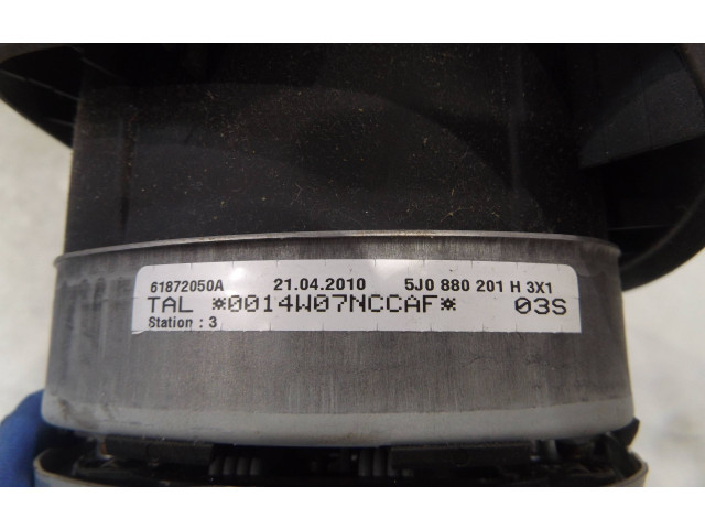 Подушка безопасности водителя 5J0880201H Skoda Fabia Mk2 (5J)