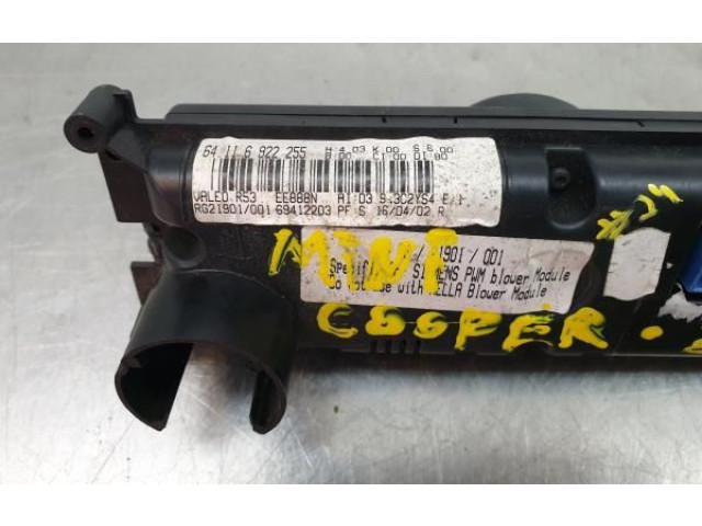 Блок управления климат-контролем 64116922255, R53EE888N Mini One Cooper R50 53
