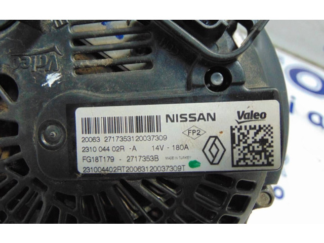 Генератор 231004402R, 2717353B Dacia Duster II