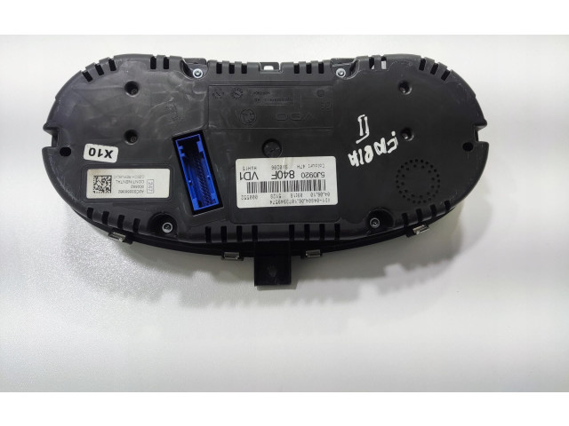 Панель приборов 5J0920840F Skoda Fabia Mk2 (5J)