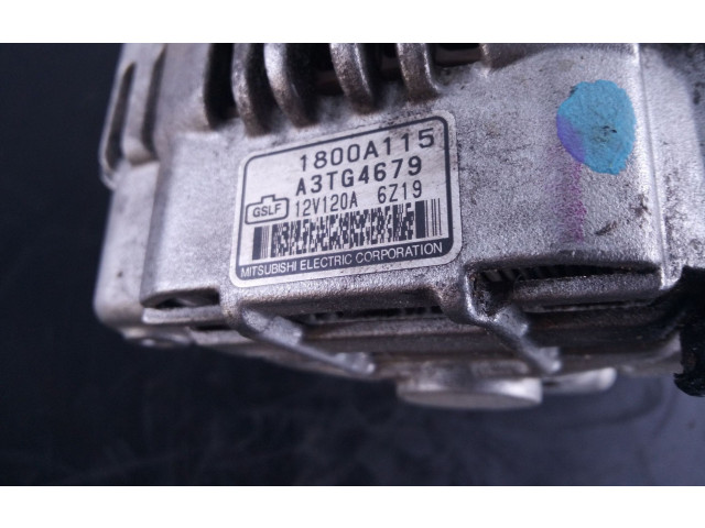 Генератор 1800A115, A3TG4679 Mitsubishi Montero