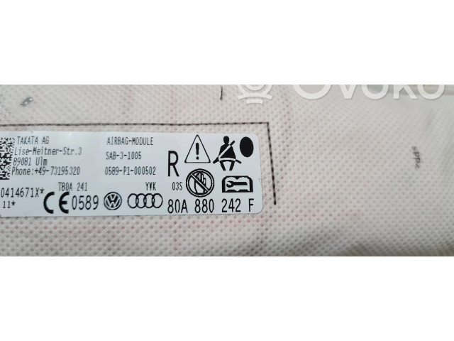 Боковая подушка безопасности 80A880242F, SAB31005   Audi Q5 SQ5