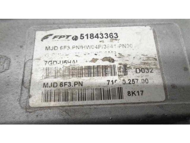 Řídící jednotka 51843363 Alfa Romeo MiTo 2011