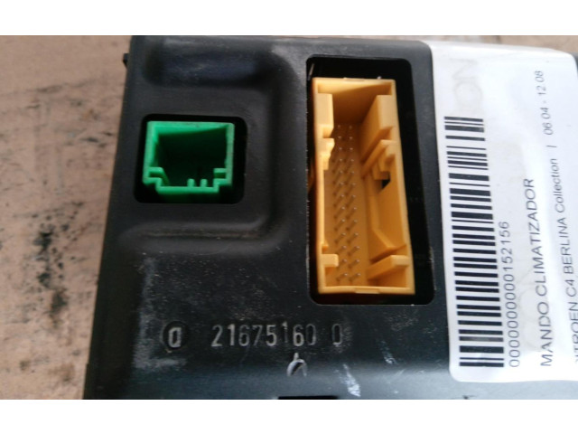 Блок управления климат-контролем Citroen C4 I