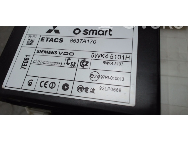 Блок предохранителей 8637A170, NICHTZUTREFFEND Mitsubishi Colt