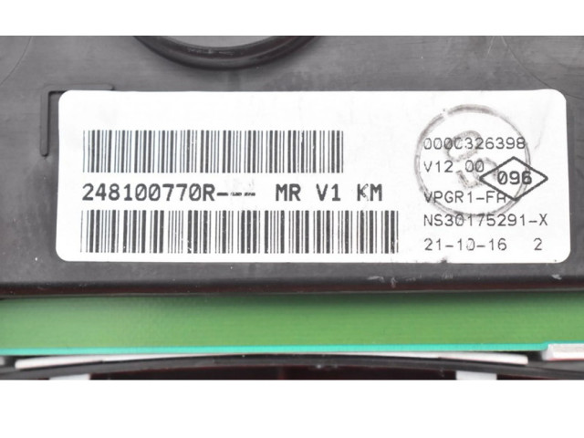 Панель приборов 248100770R, 248100770R Dacia Dokker