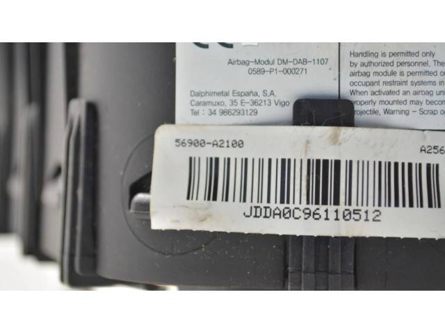 Подушка безопасности водителя 56900A2100   KIA Ceed