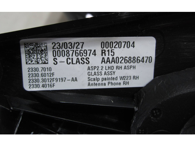 Zpětné zrcátko Mercedes-Benz S W223 2020 A2238104203, A0998107801