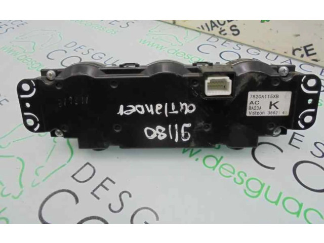 Блок управления климат-контролем 7820A115XB, 7820A115XB Mitsubishi Outlander