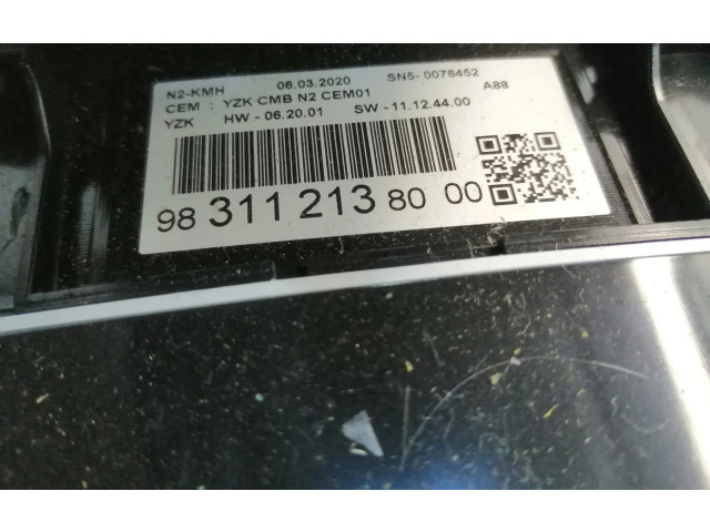 Спидометр (приборный щиток) 9831121380 Citroen C3 Aircross