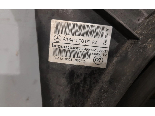 Вентилятор радиатора     1645000093, 2125000493    Mercedes-Benz GL X164 
