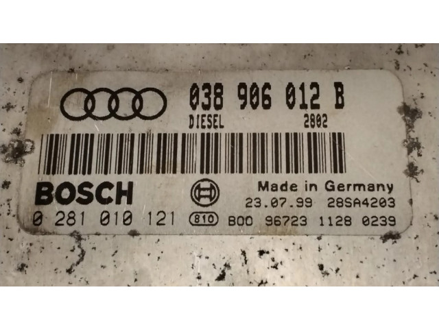Блок управления двигателя 038906012B, 28SA4203   Audi A3 S3 8L