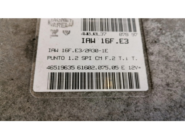 Řídící jednotka IAW16FE3   Fiat Punto (176) 1997