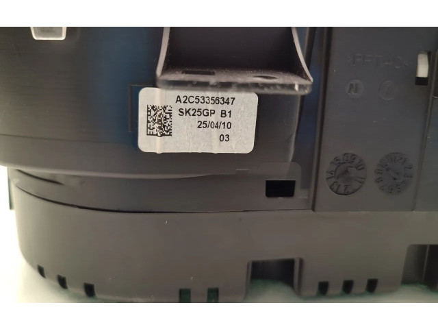 Панель приборов 5J0920900E, A2C53356347 Skoda Fabia Mk2 (5J)