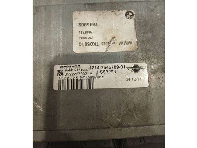 Řídící jednotka 7545789, S122237002A Mini One - Cooper R50 - 53 2005