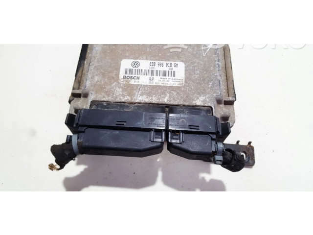 Блок управления двигателя 038906018GM, 0281010161   Skoda Octavia Mk1 (1U)