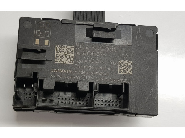 Другие блоки управления / модули 5Q4959595E, 5Q4959595E Skoda Superb B8 (3V)