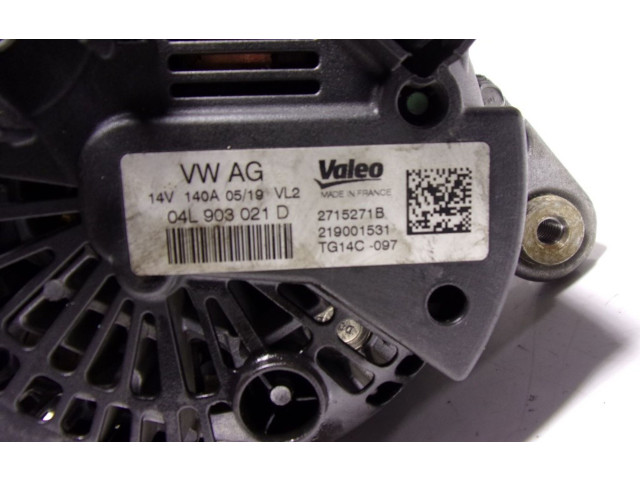 Генератор 04L903021D, 04L903021D Audi Q2 -