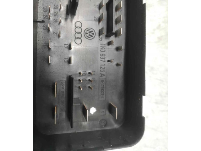 Блок предохранителей 1K0937125A, 1K0937125A Audi A3 S3 A3 Sportback 8P
