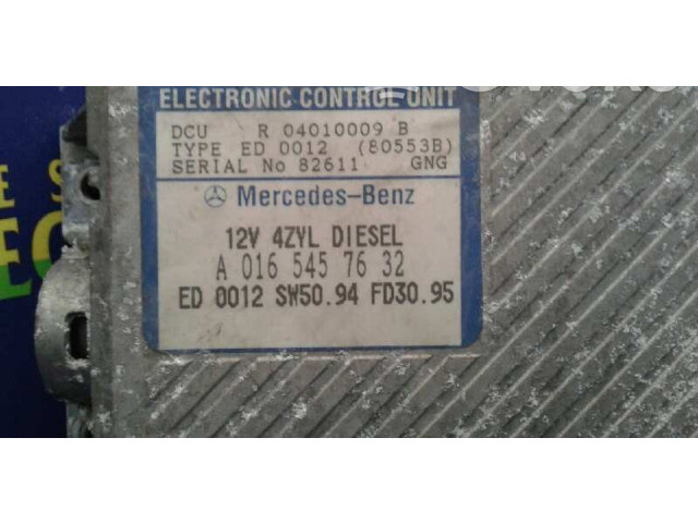 Řídící jednotka A0165457632, A0165457632 Mercedes-Benz E W124 1995
