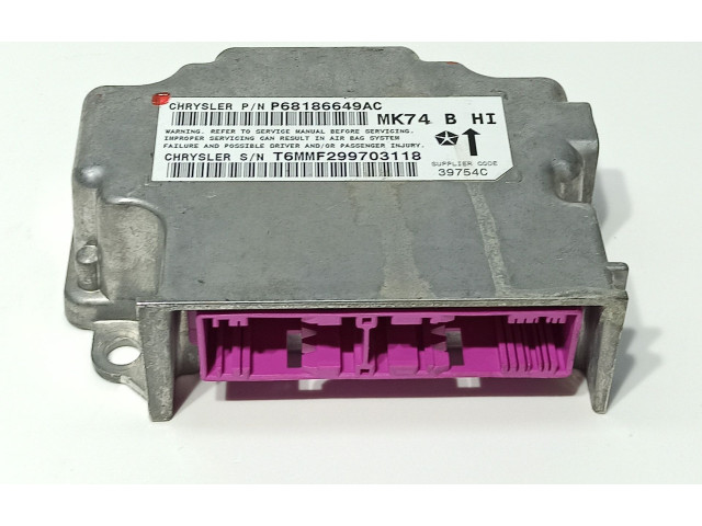 Блок подушек безопасности P68186649AC   Jeep Patriot