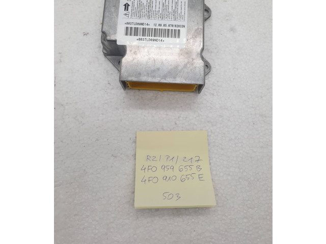 Блок подушек безопасности 4F0959655B, 4F0910655E Audi A6 S6 C6 4F