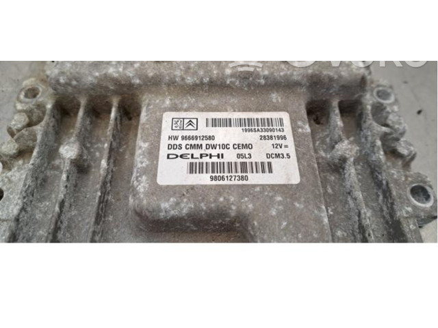 Блок управления двигателя 9666912580 Mitsubishi Colt