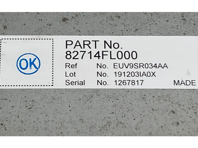 Įtampos keitiklis/ keitimo modulis 82714FL000, 1267817 Subaru Forester SK