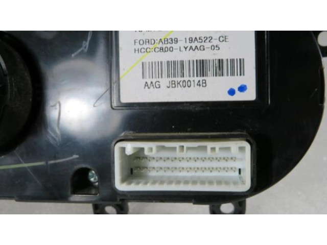 Блок управления климат-контролем AB3919A522CE   Ford Ranger