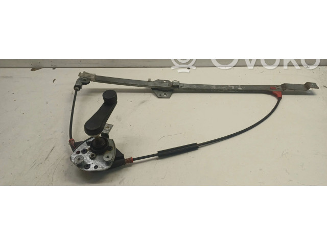 Передний механический механизм для подъема окна       Volkswagen Transporter - Caravelle T4  1991 - 2003 года   