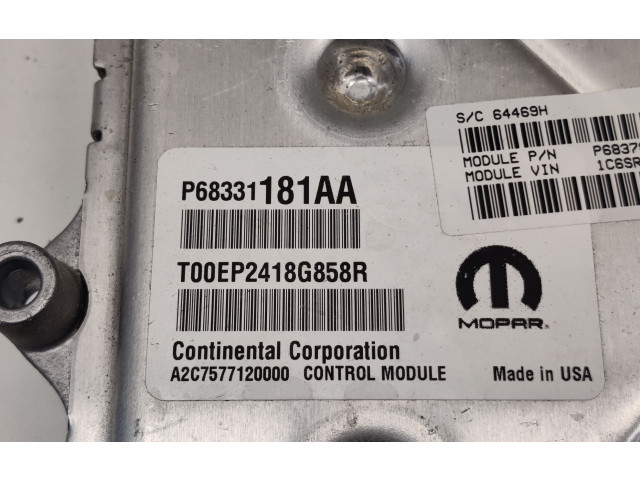Блок управления двигателя 68331181AA, P68331181AA   Ram 1500