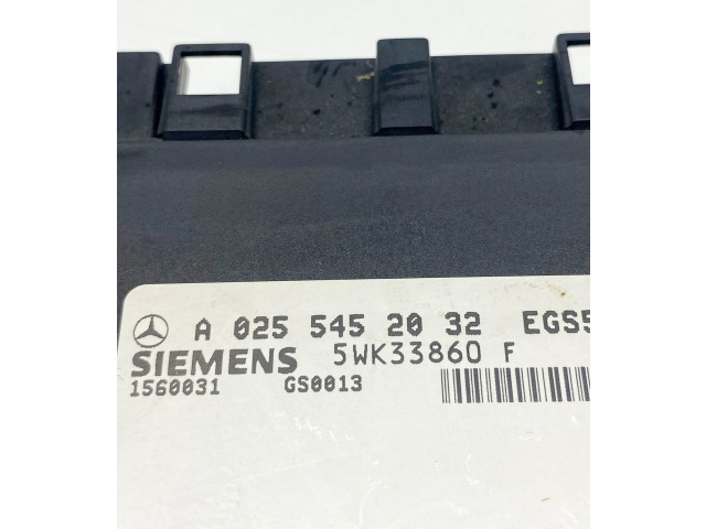 Блок управления коробкой передач A0255452032, 0255452032   Mercedes-Benz SL R129