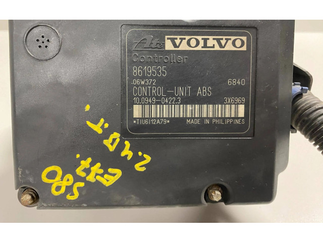 Блок АБС 9472094, 8619535 Volvo S80 1999 - 2003 года
