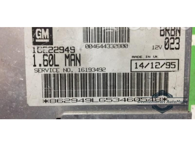 Řídící jednotka 16193492., 16222949 Alfa Romeo 145 - 146 1995