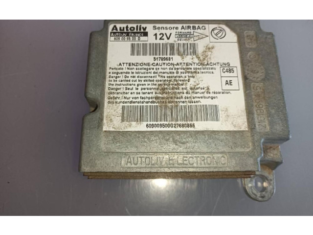 Блок подушек безопасности 609009500D Lancia Ypsilon