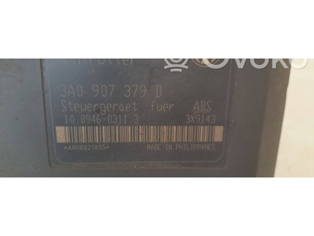 Блок АБС 3A0907379D, 10094603113 Volkswagen Golf III 1992 - 1997 года