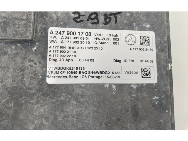 Блок управления A2479001708   Mercedes-Benz GLE W167
