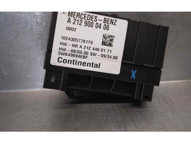 Другие блоки управления / модули A2129000406, 5WK49694EBF   Mercedes-Benz GLK (X204)       