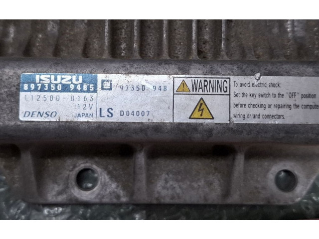 Блок управления двигателя 8973509485 Opel Meriva B