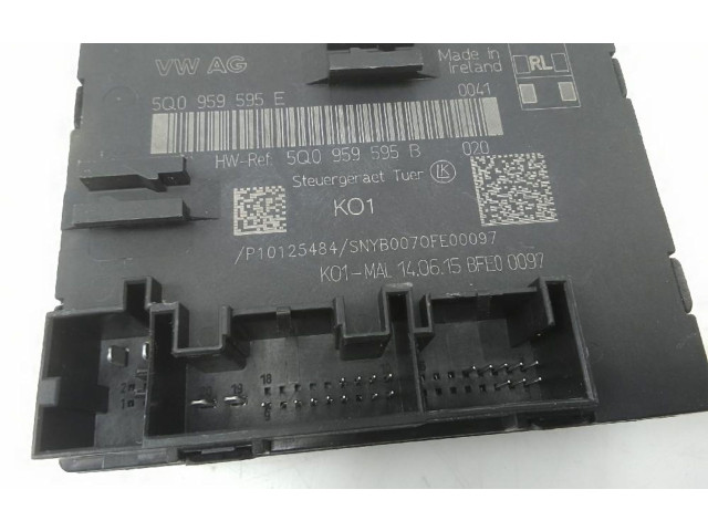Блок управления 5Q0959595B Audi A3 8Y