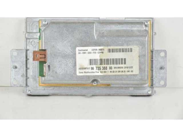 Дисплей    A2C53387512, 9673538880   Citroen C5