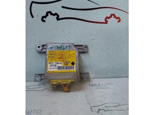 Блок подушек безопасности MR551784W2T60275A, 4M41450 Mitsubishi Pajero