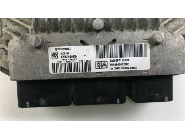 Блок управления 9661642180, F3853   Peugeot Expert