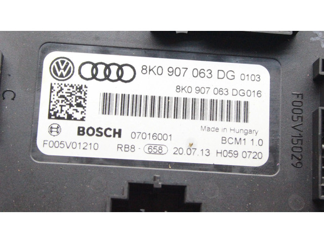 Блок комфорта 8K0907063DG Audi Q5 SQ5