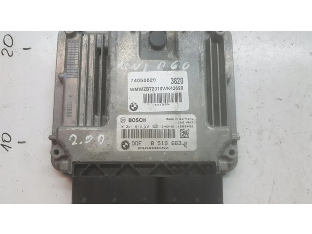 Řídící jednotka 8519663 Mini Cooper Countryman R60 2012