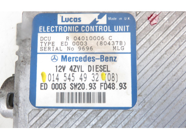 Řídící jednotka 0145454932 Mercedes-Benz C AMG W202 1994